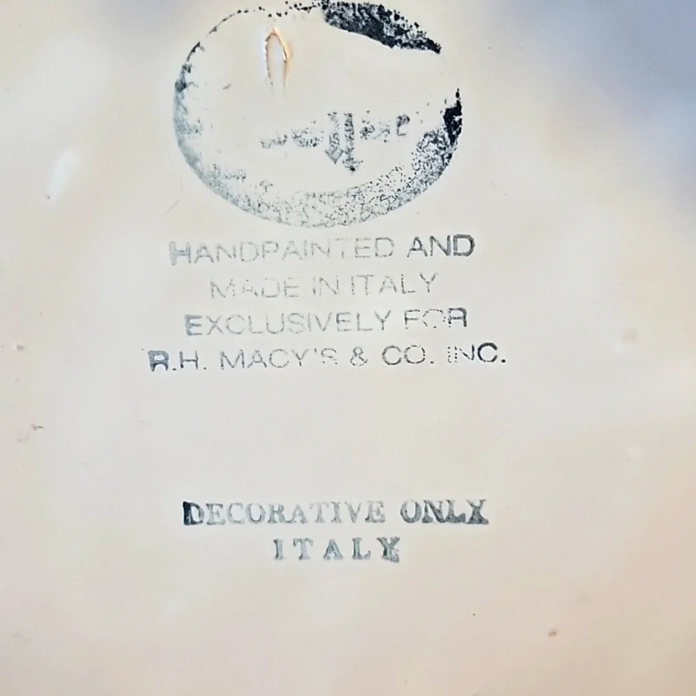 The Cellar for Macy's, made in Italy. Colorful Ceramic Wall Decor Set